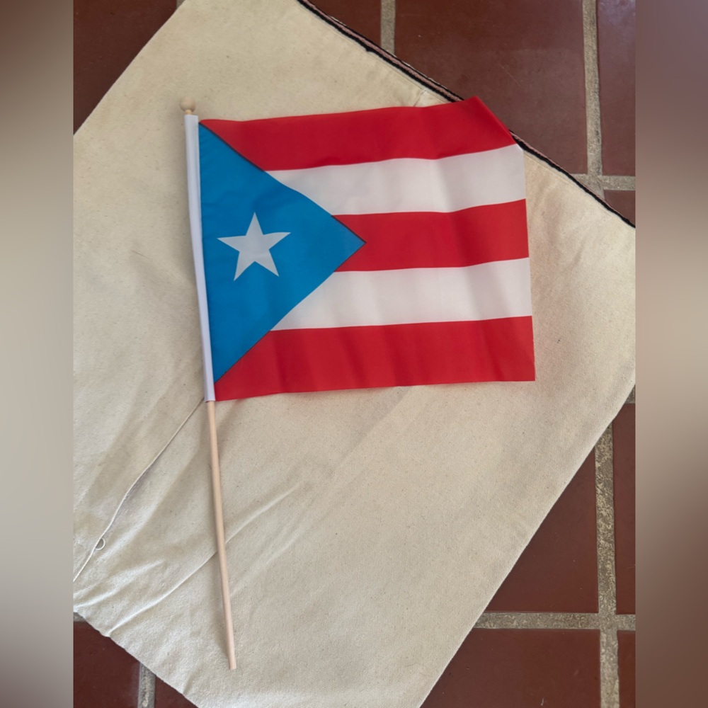 Patriotic Red, White, and Blue Flag Wall Decor